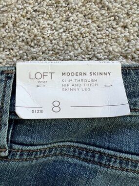 Loft Modern Skinny Jeans | Women's Size 8